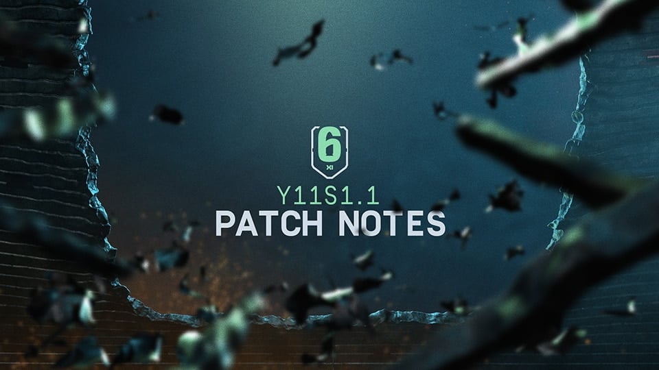 Rainbow Six Siege Y11S1.1 Patch Notes (24th March 2026)