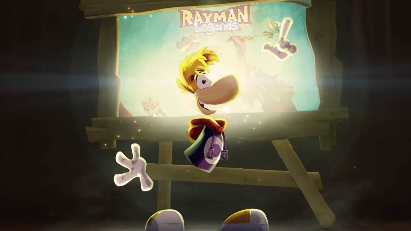 Rayman Legends Retold key art