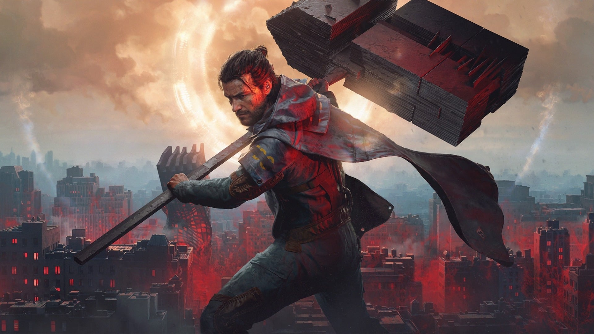 Dylan Faden wielding melee weapons in Control Resonant's paranatural Manhattan