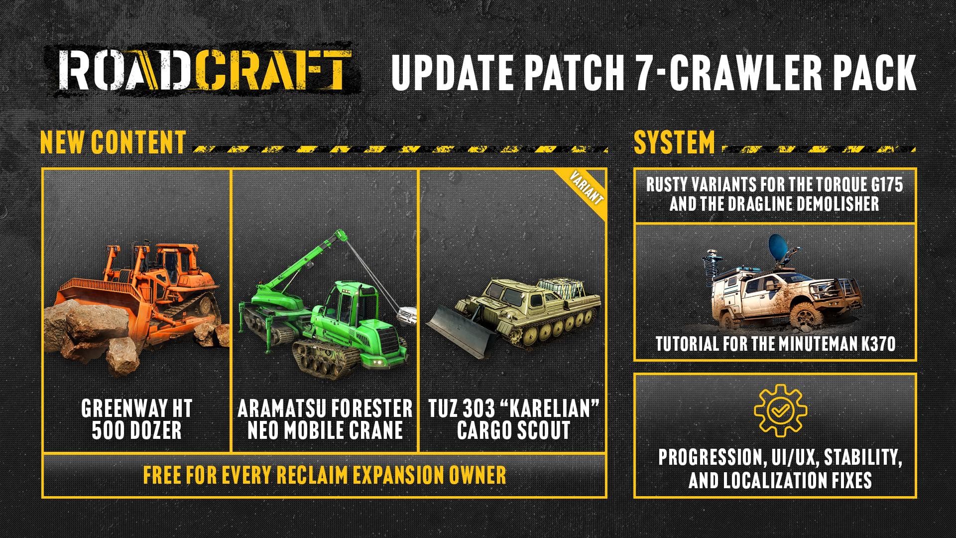 Roadcraft key art