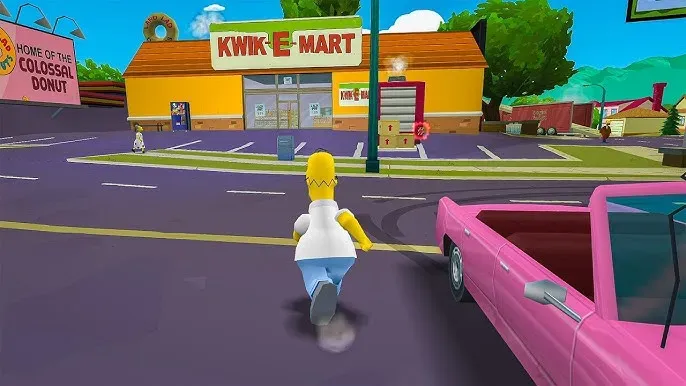 The Simpsons: Hit & Run key art