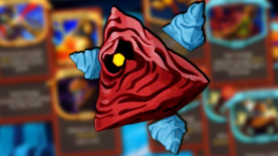 Slay the Spire 2 key art showing a card-wielding hero ascending a dark spire