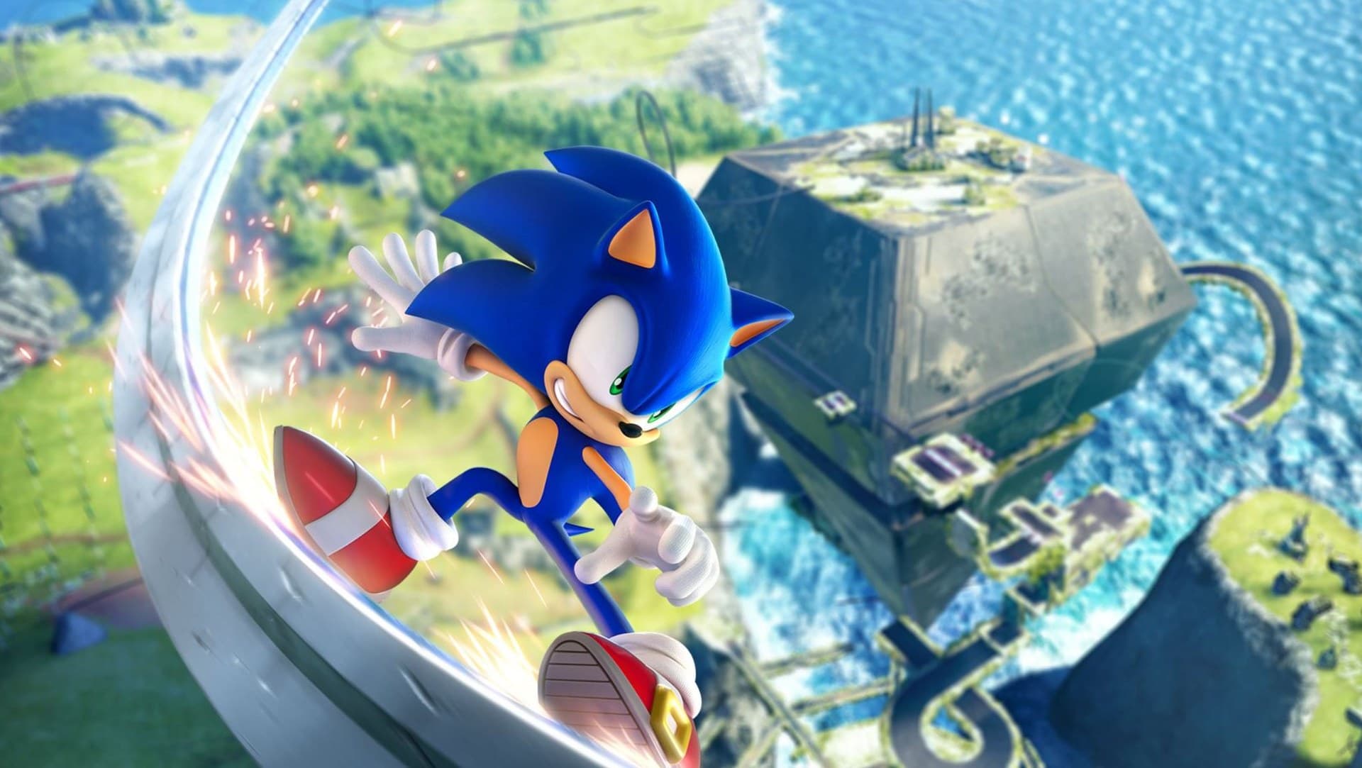 Sonic Frontiers key art