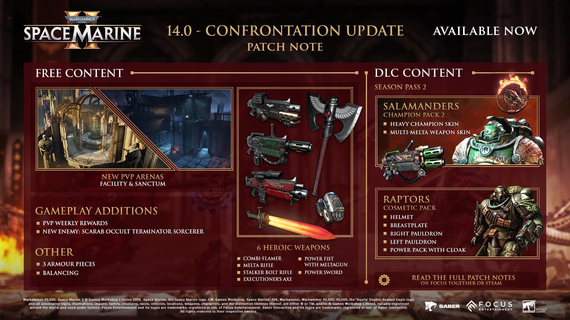 Space Marine in ornate armour standing in futuristic facility, Warhammer 40,000: Space Marine 2 key art.