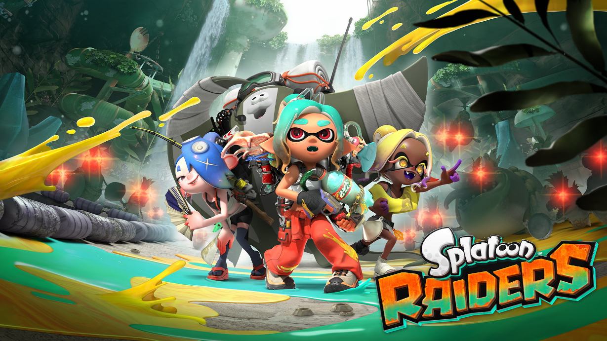 Splatoon Raiders key art