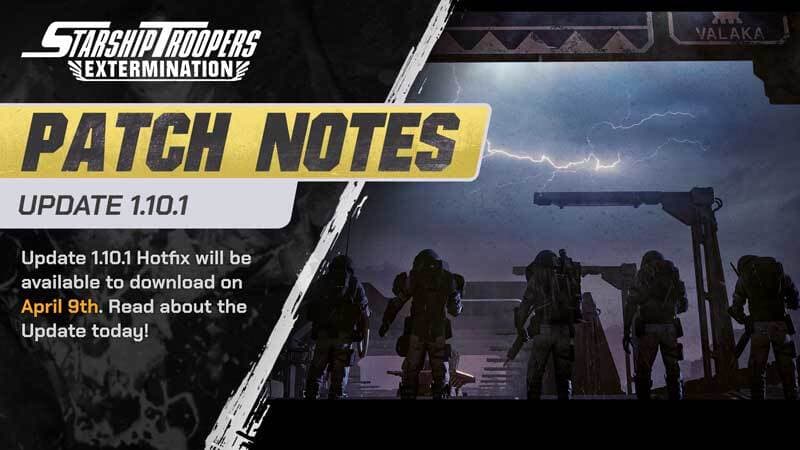 Starship Troopers: Extermination key art