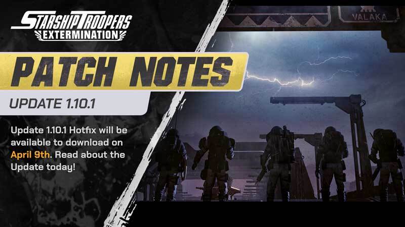 Starship Troopers: Extermination key art