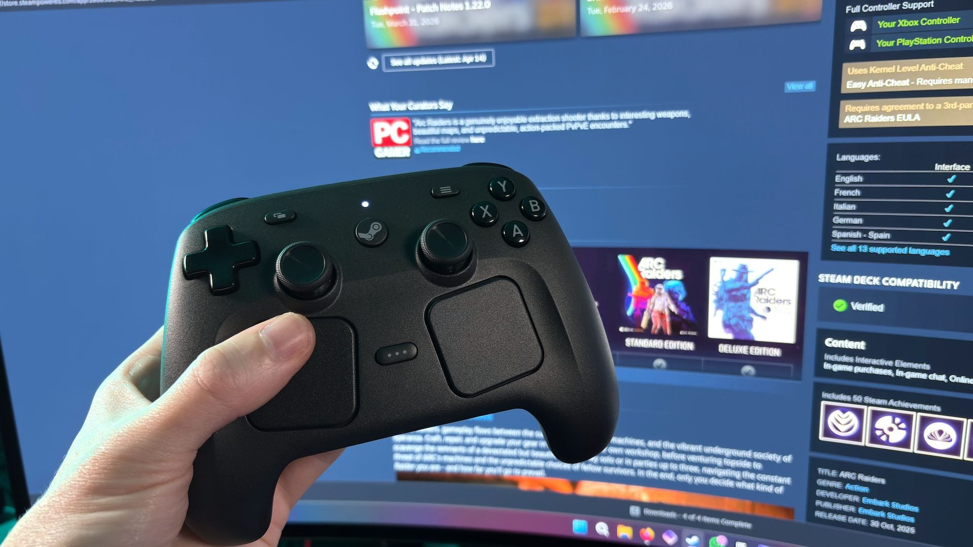 Steam Controller key art