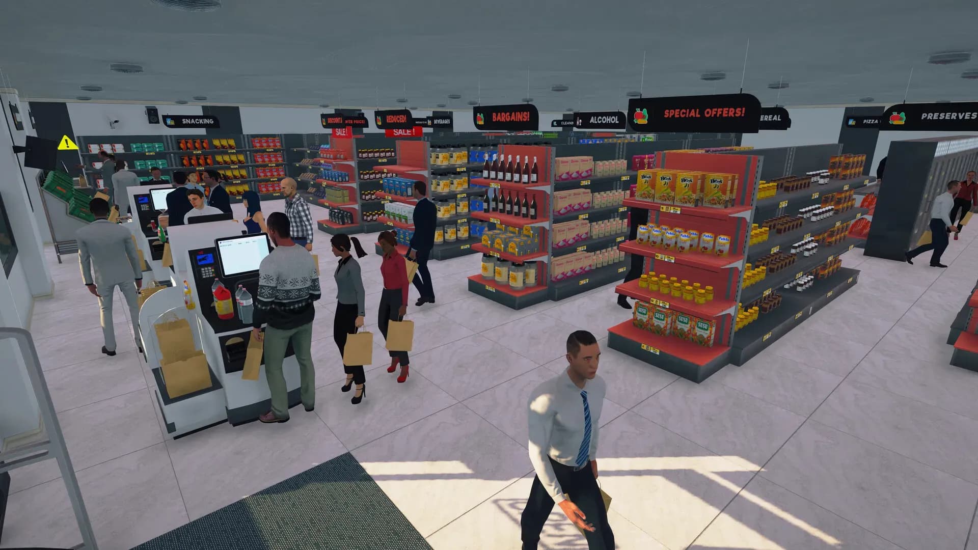 Supermarket Simulator key art