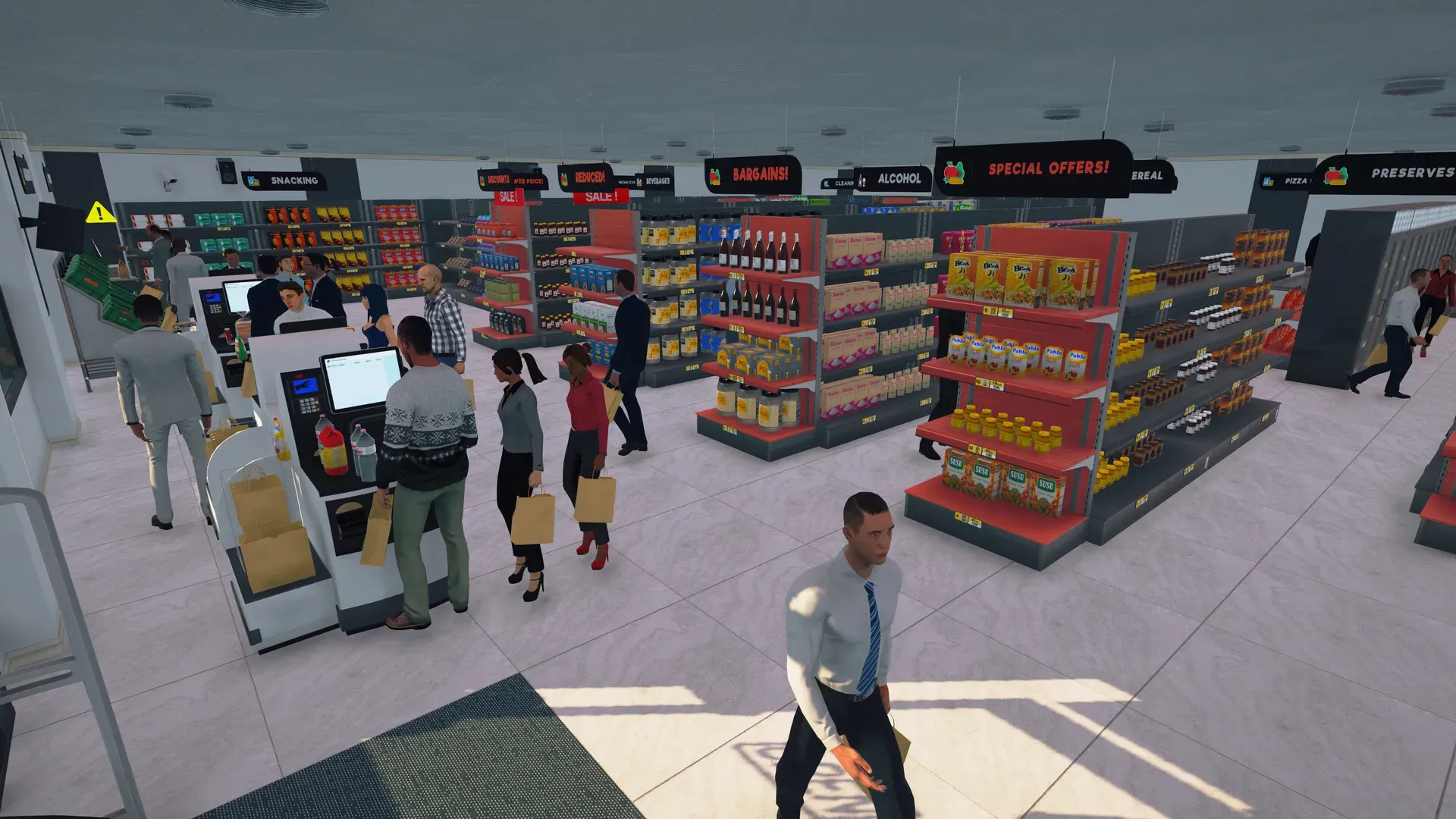 Supermarket Simulator key art