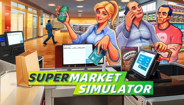 Supermarket Simulator key art