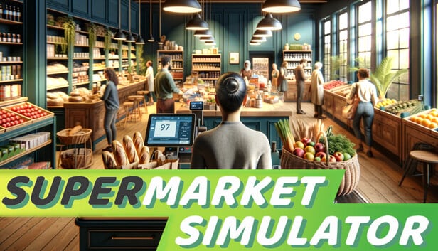 Supermarket Simulator key art
