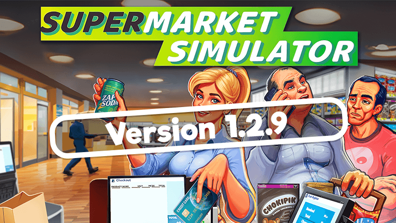 Supermarket Simulator key art