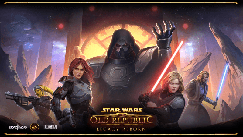 Star Wars The Old Republic cinematic scene with Sith Empire aesthetic