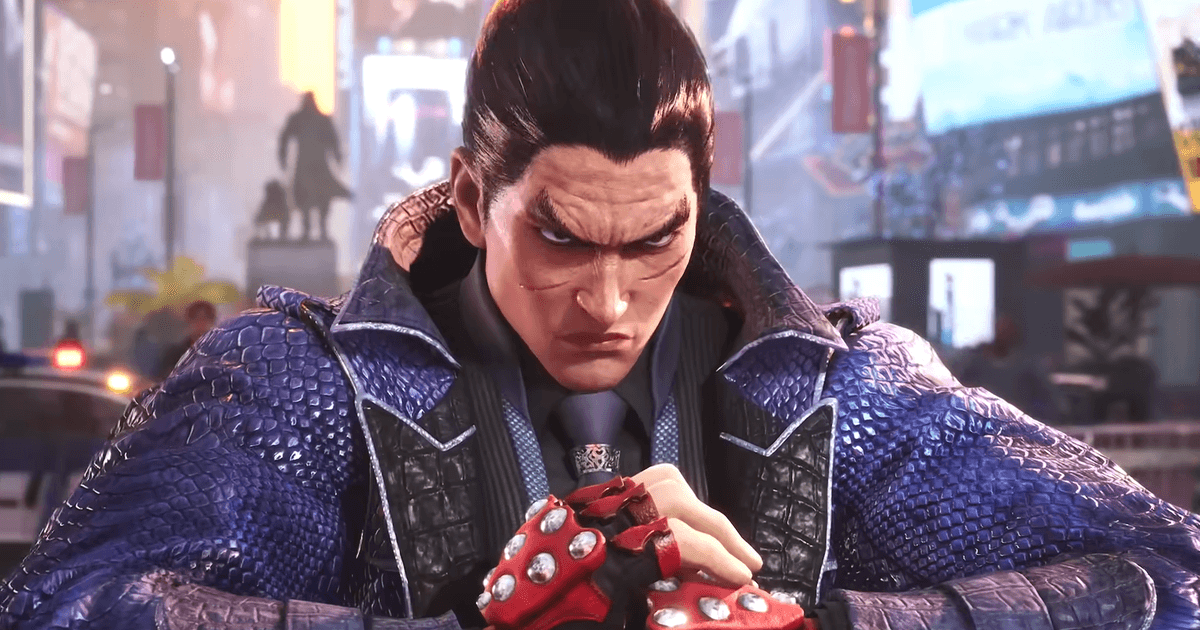 Tekken 8 key art featuring Jin Kazama and other fighters in combat