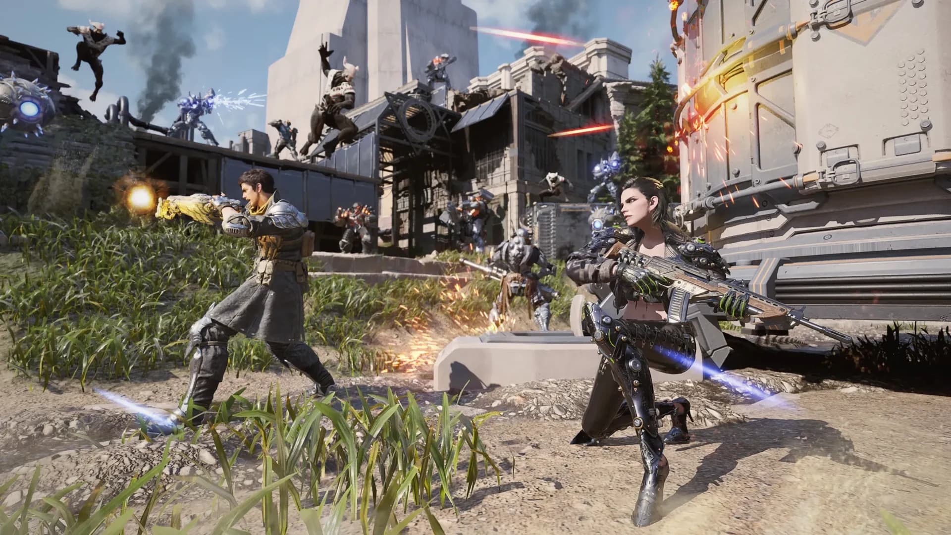 The First Descendant key art