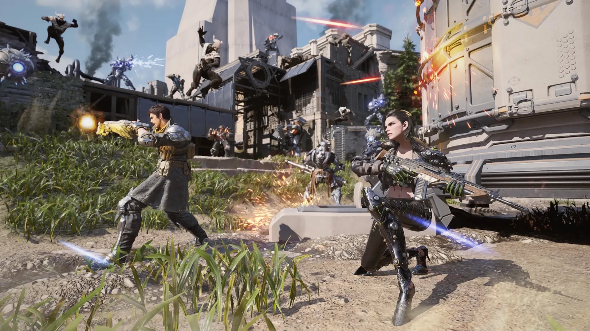 The First Descendant key art