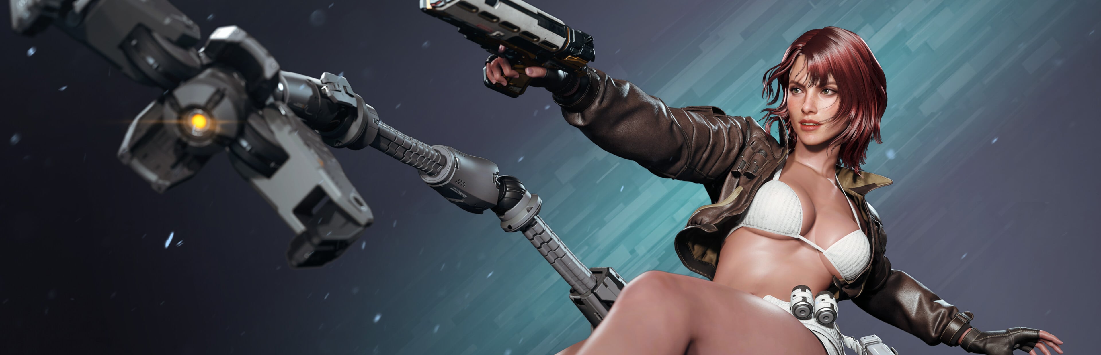 The First Descendant characters in combat gear against a sci-fi backdrop