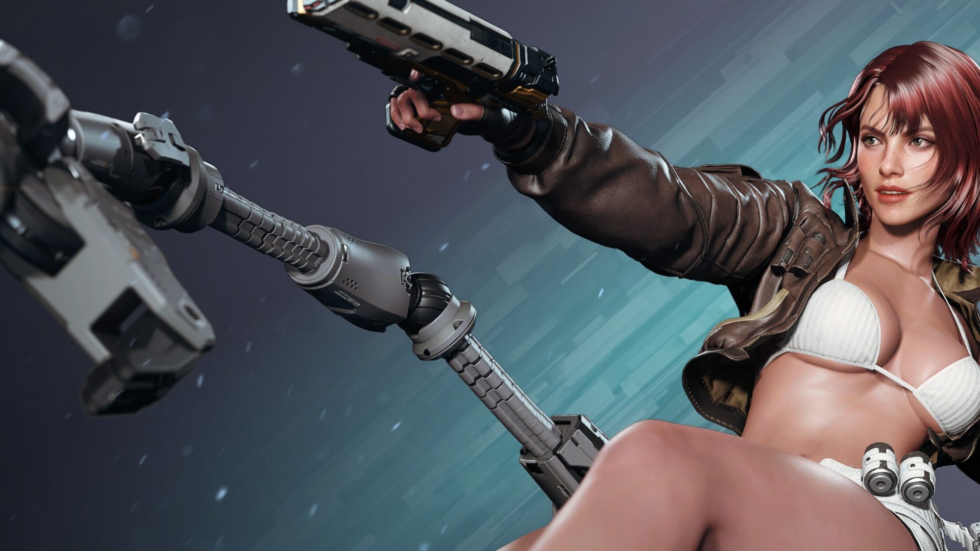 The First Descendant characters in combat gear against a sci-fi backdrop