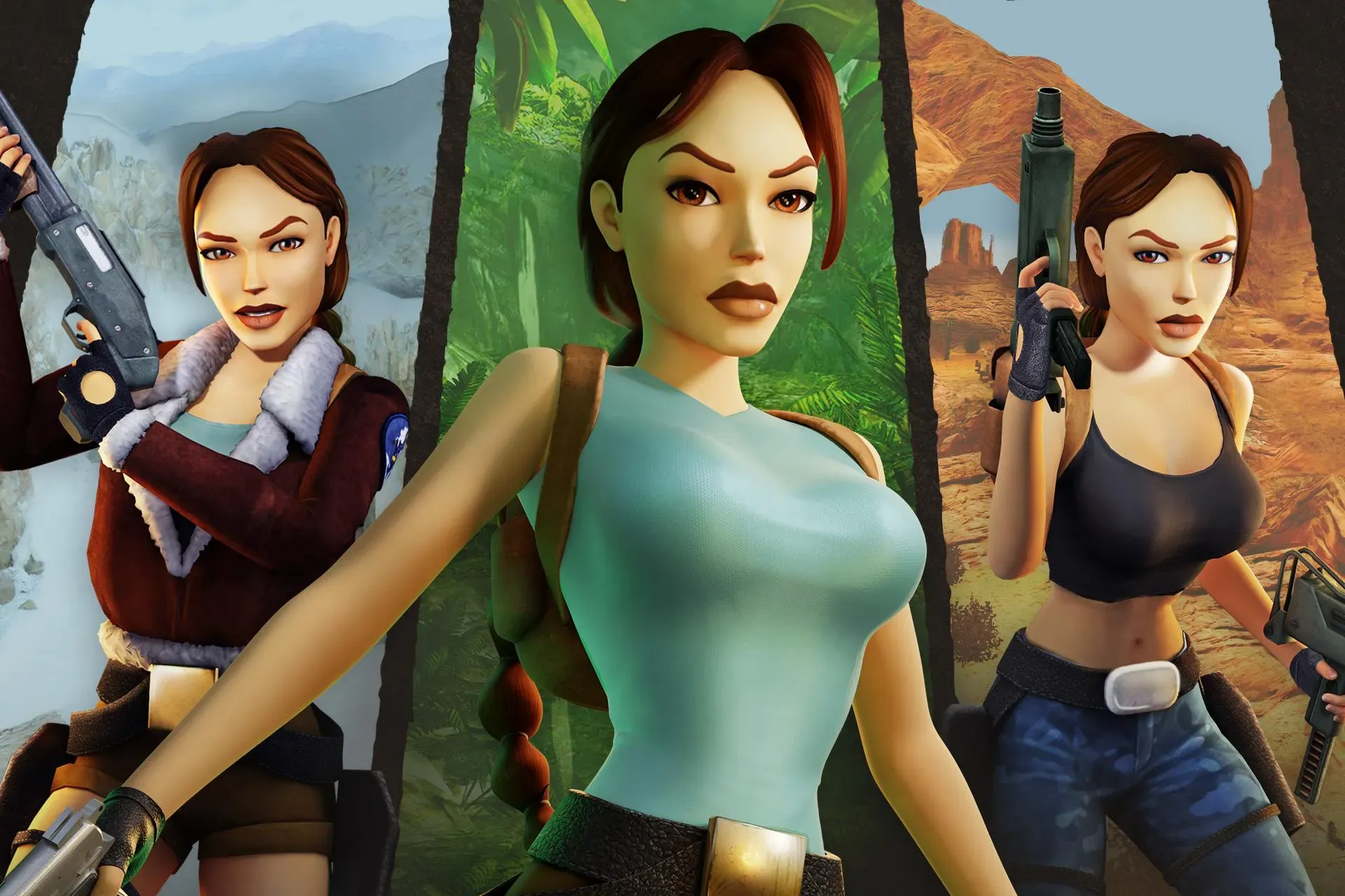 Tomb Raider I-III Remastered key art