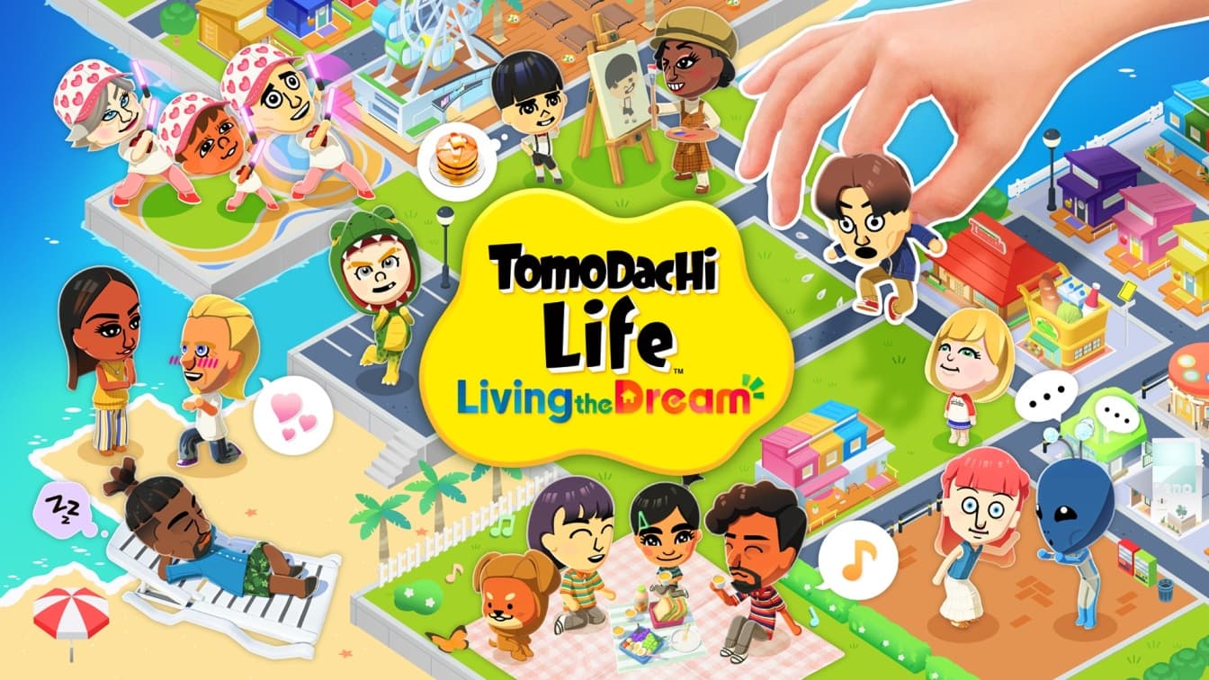 Tomodachi Life: Living the Dream key art
