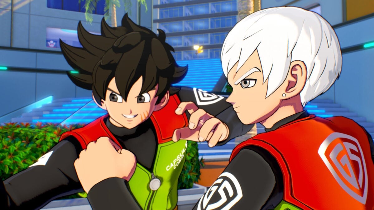 Dragon Ball Xenoverse 3 custom hero and Brett in West City Age 1000