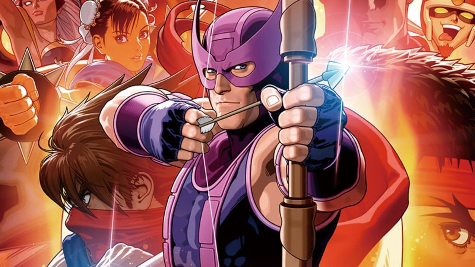 Ultimate Marvel vs. Capcom 3 key art