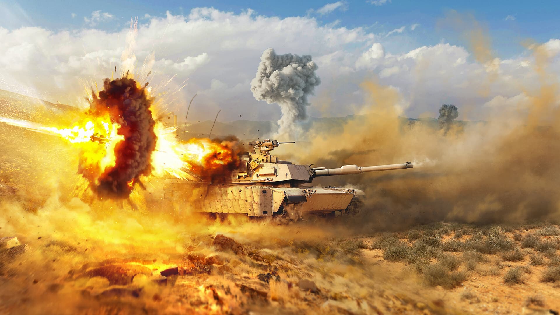 War Thunder Heavy Cavalry update featuring new M1A2 SEPv3 Abrams tank and F-14D Super Tomcat jet fighter.