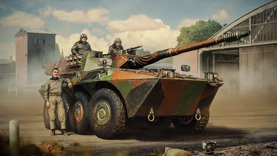 War Thunder aircraft and ground vehicles in combat, patch 2.57.1.52 update art
