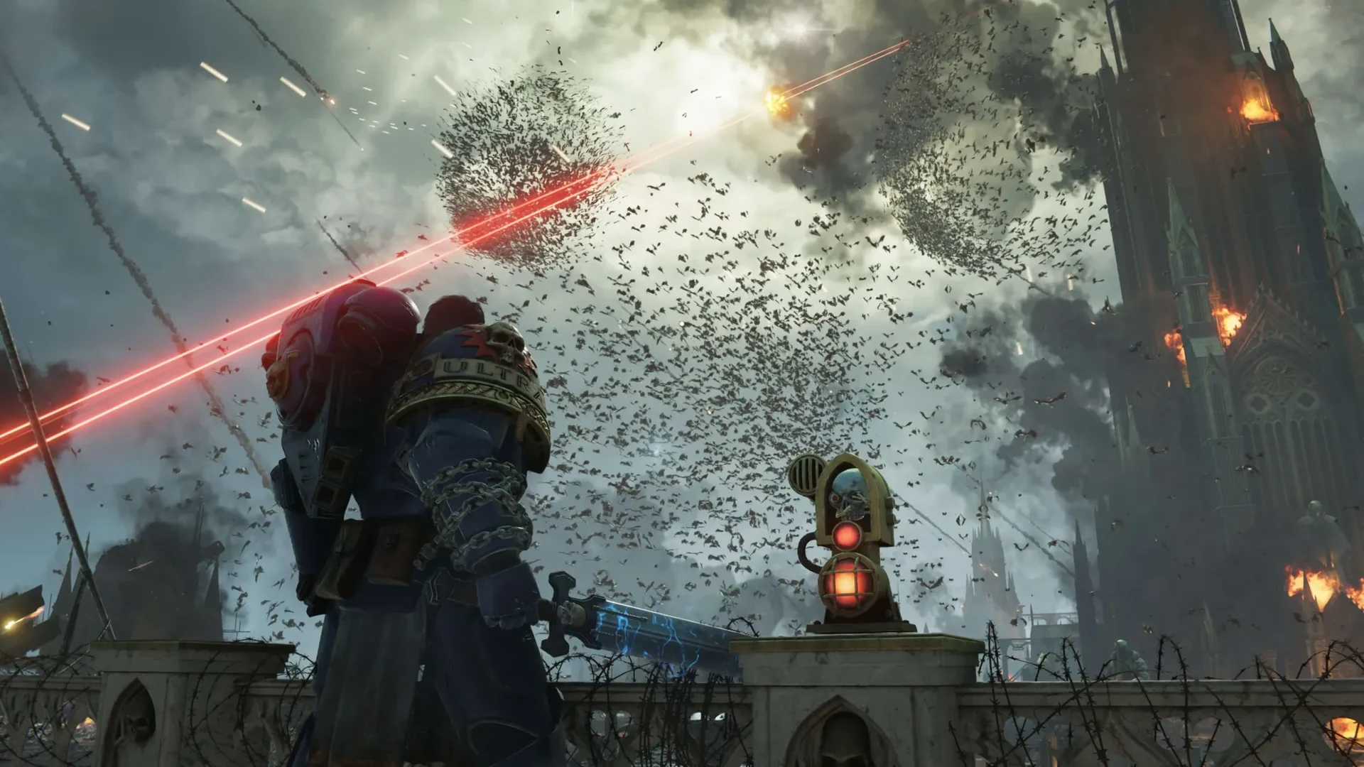 Warhammer 40,000: Space Marine 2 key art