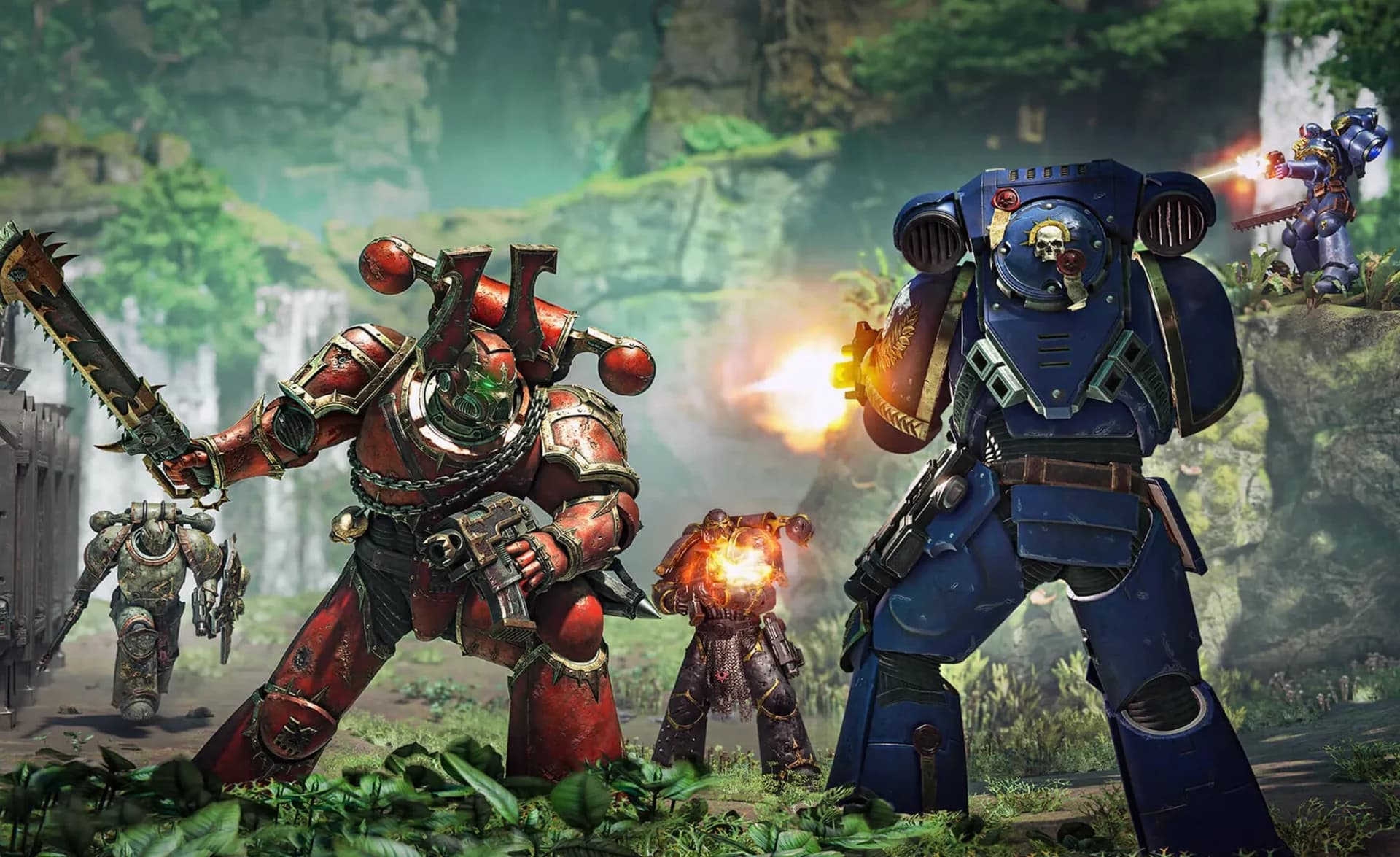Warhammer 40,000: Space Marine 2 key art