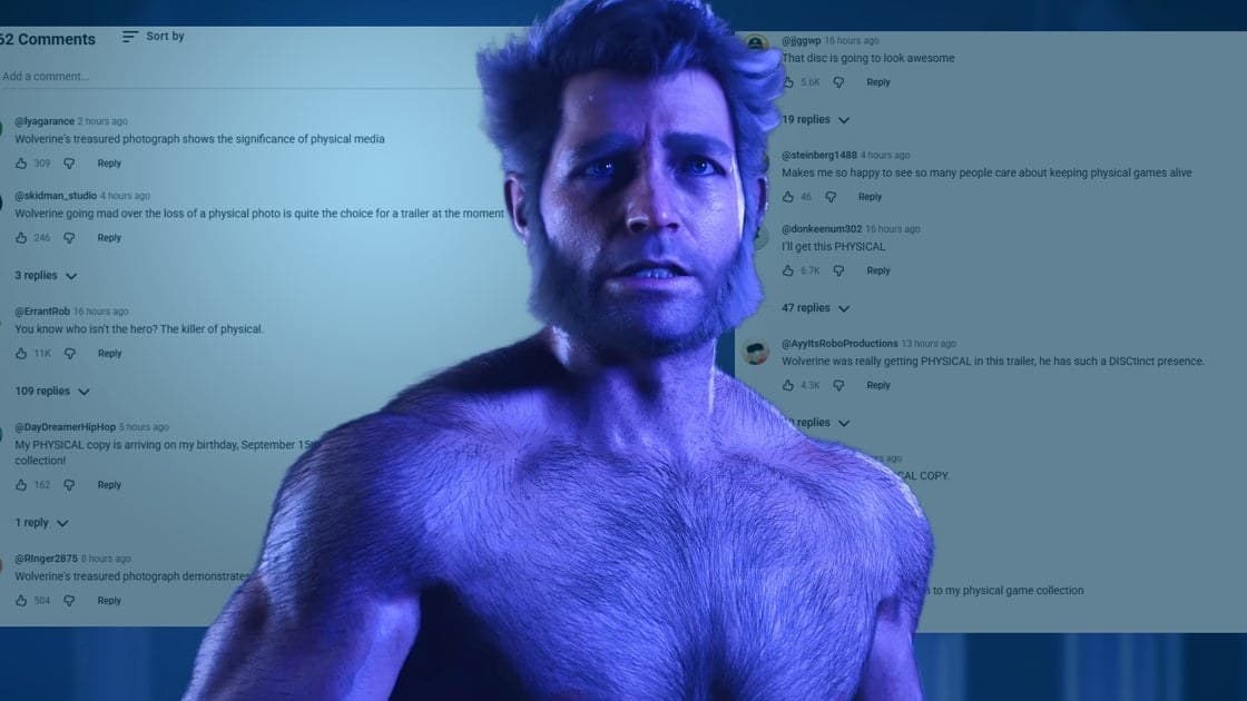 Wolverine in his yellow suit from Marvel's Wolverine Ain't No Hero cinematic trailer