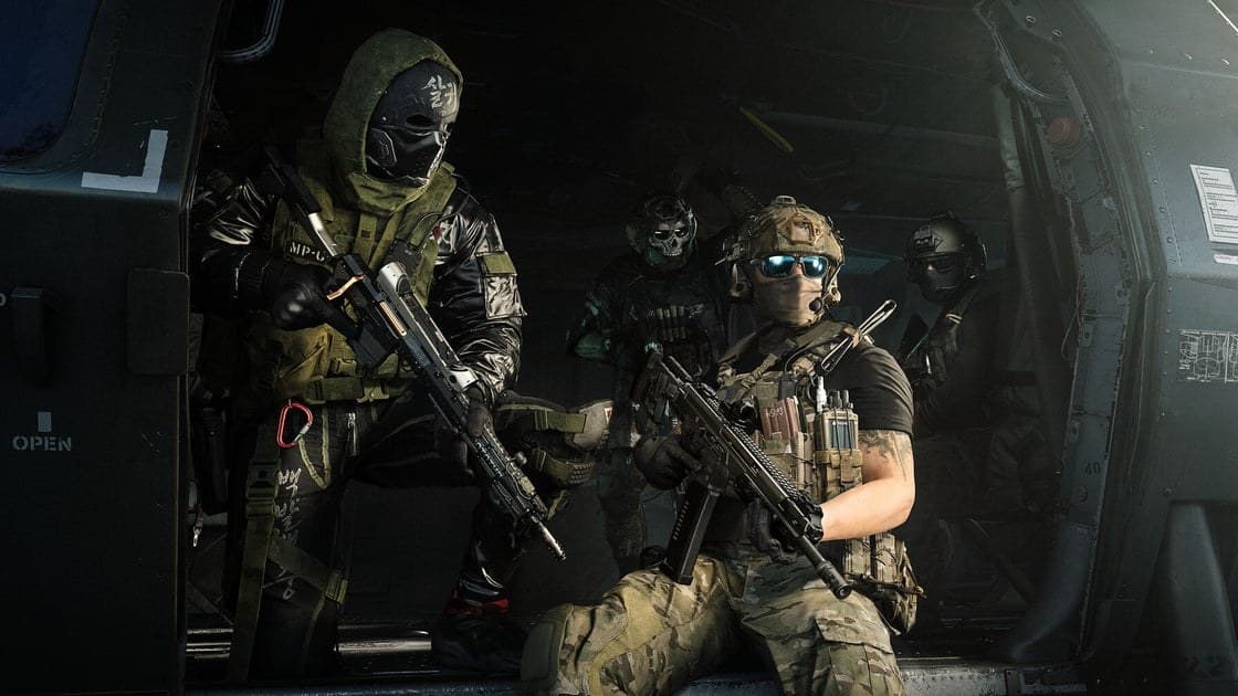 Call of Duty Modern Warfare 4 key art featuring soldiers in tactical gear