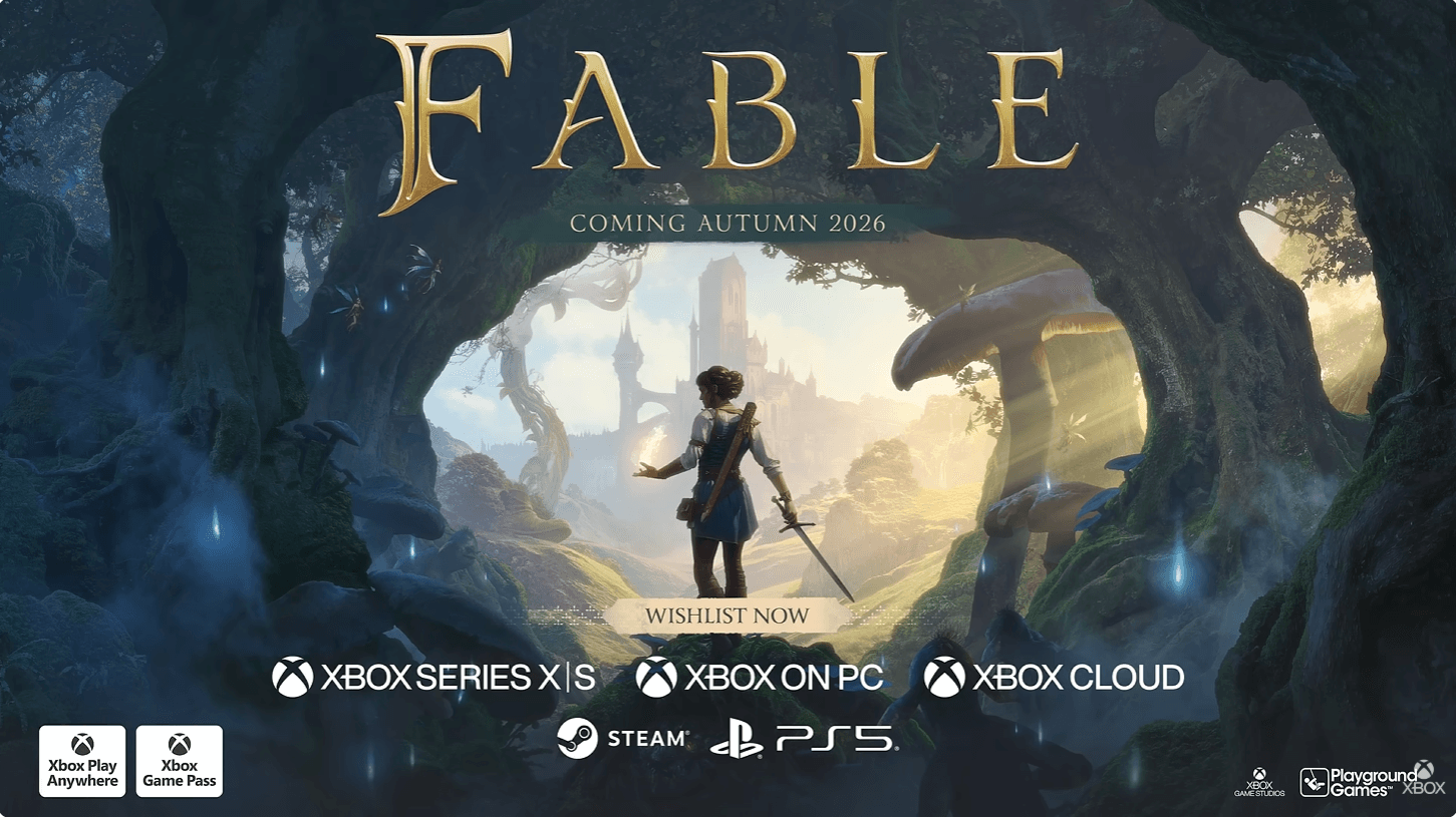 Xbox Games Showcase 2026 logo alongside PS5 and Xbox Series X branding