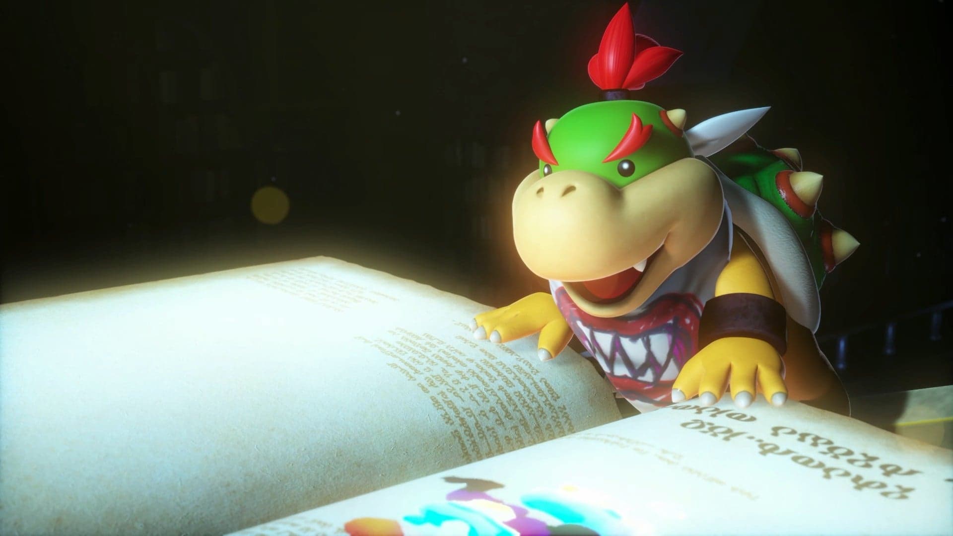 Yoshi and the Mysterious Book key art