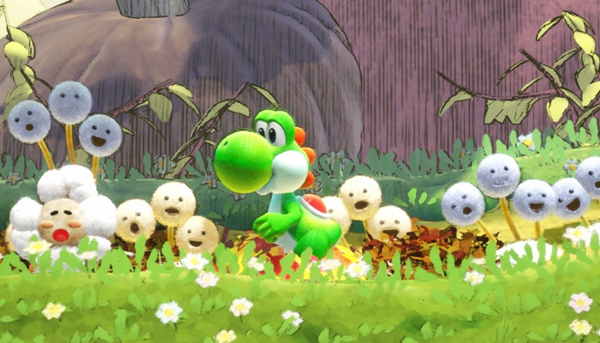 Yoshi and the Mysterious Book key art