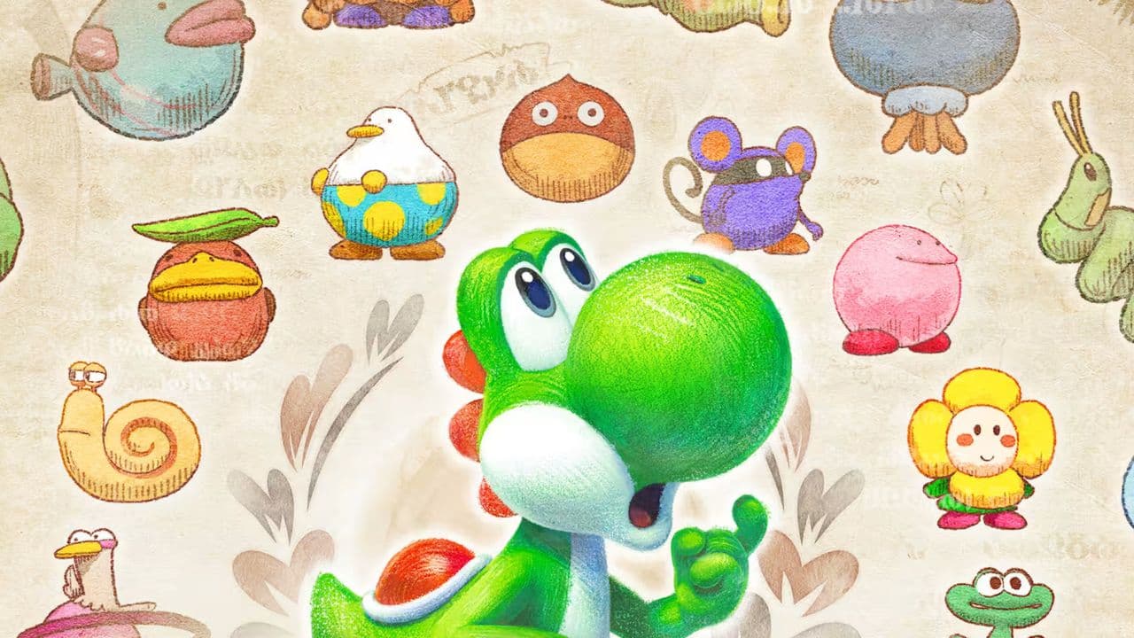 Yoshi and the Mysterious Book key art