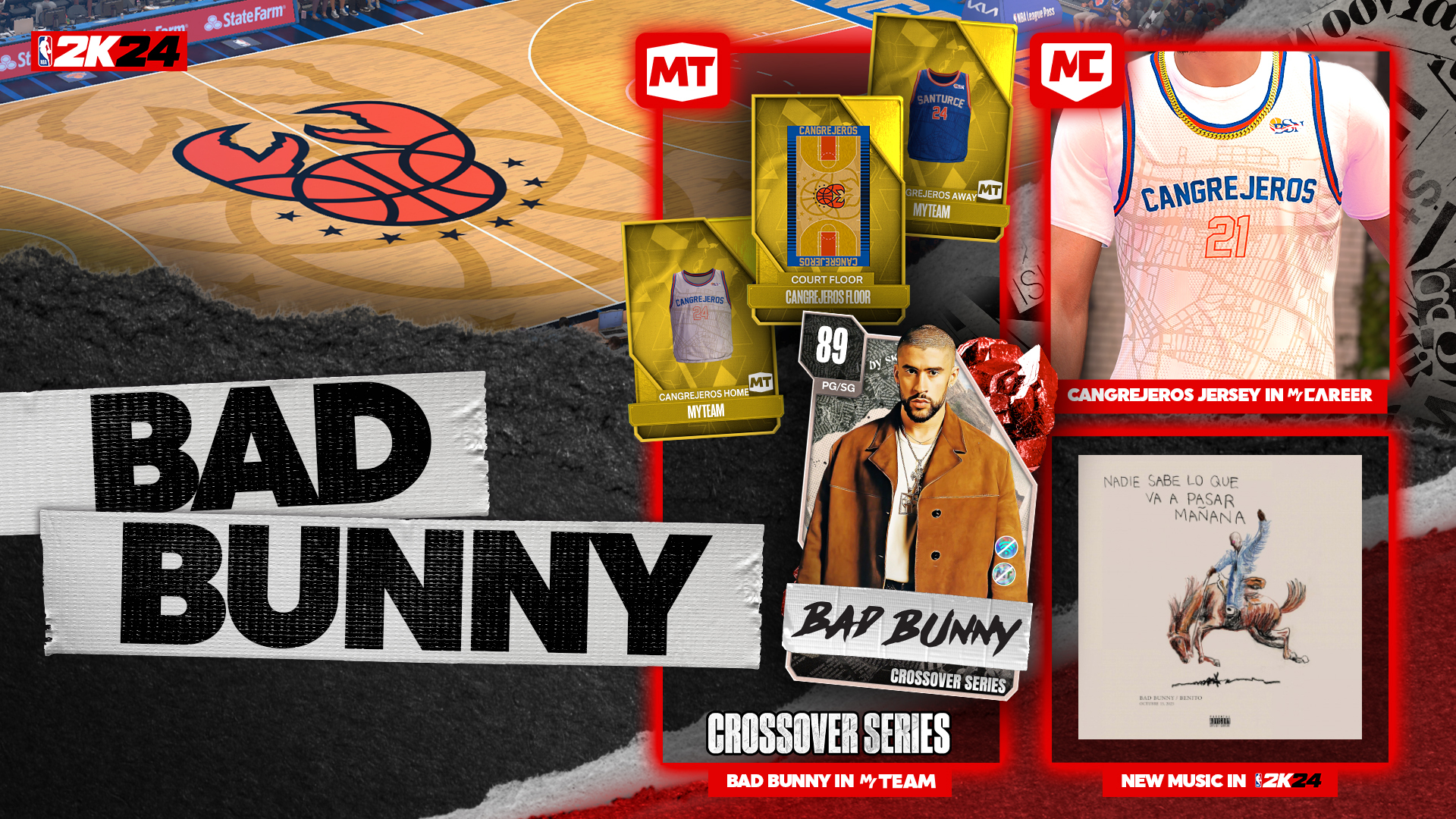 Bad Bunny NBA 2K24