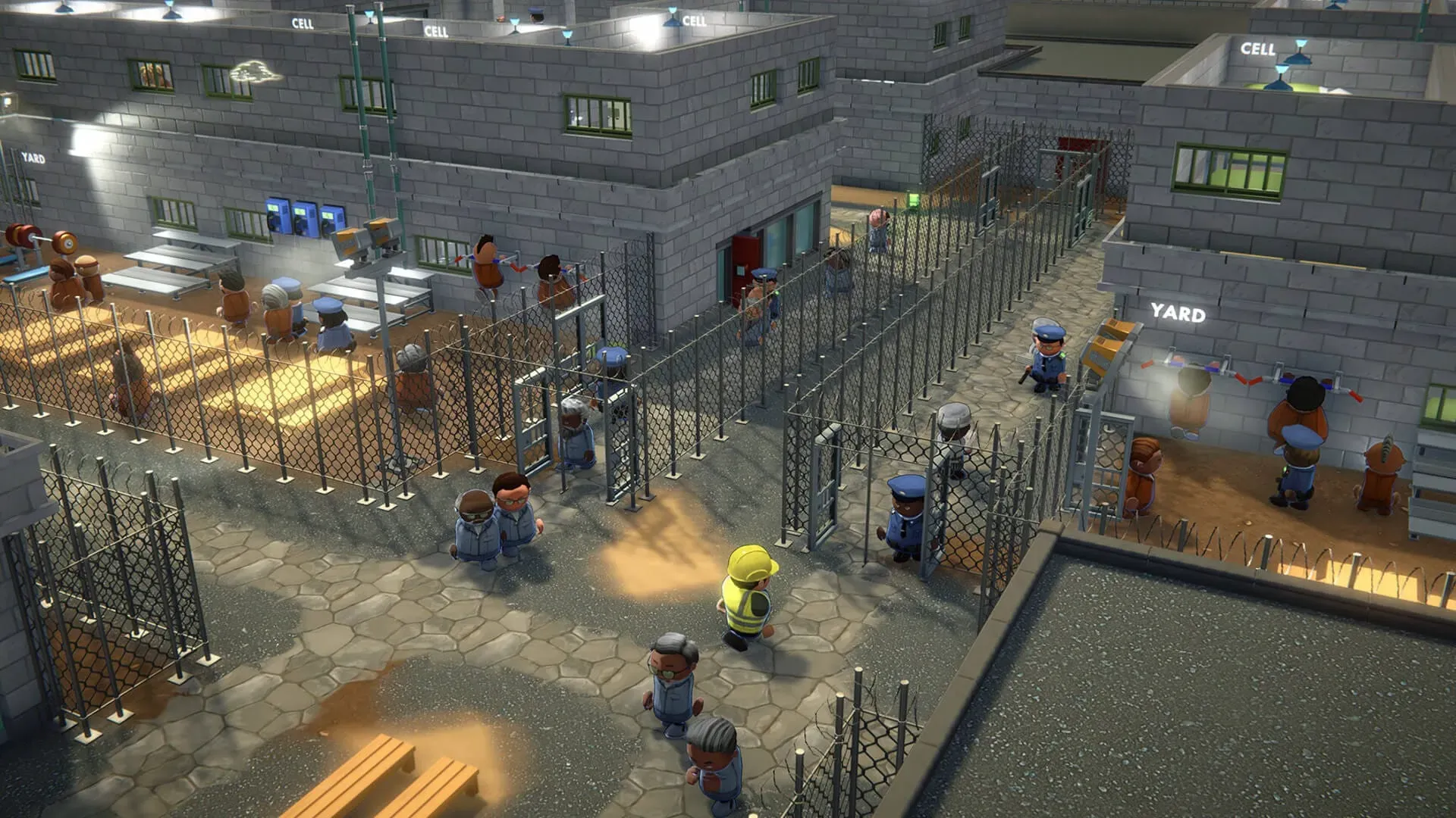 Prison Architect 2 Yard