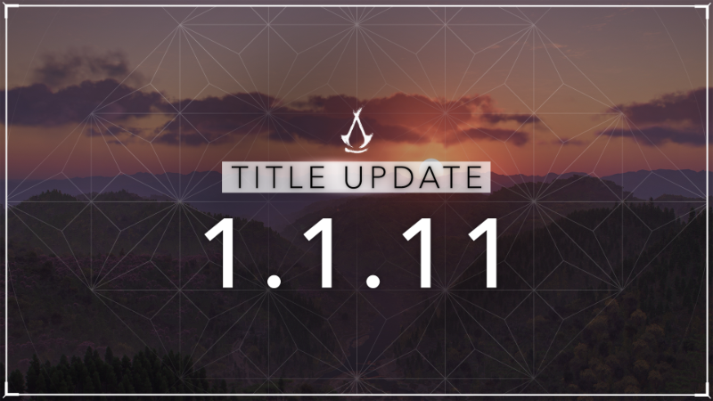 Assassin's Creed Shadows AC Shadows Title Update (15th June 2026) | XP ...